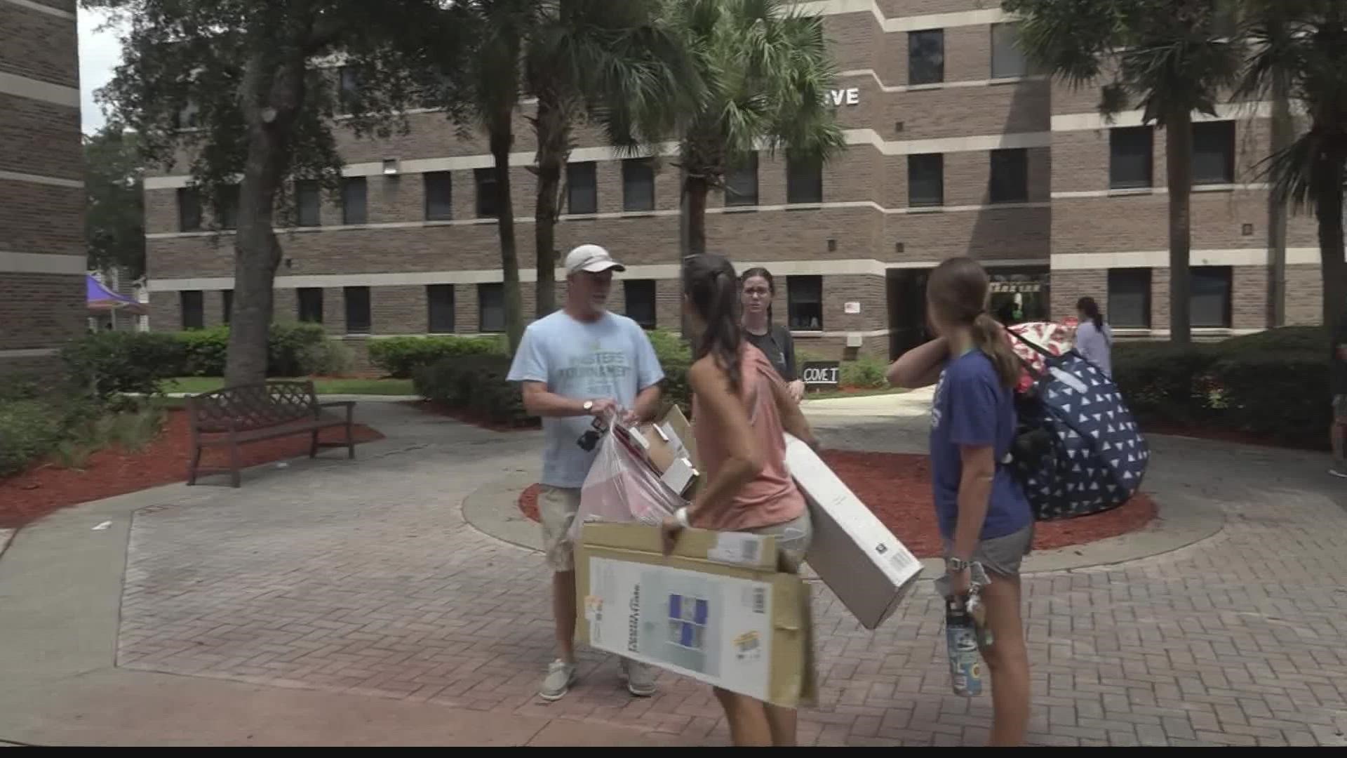 Housing space at UNF is secured on a first come first served basis.