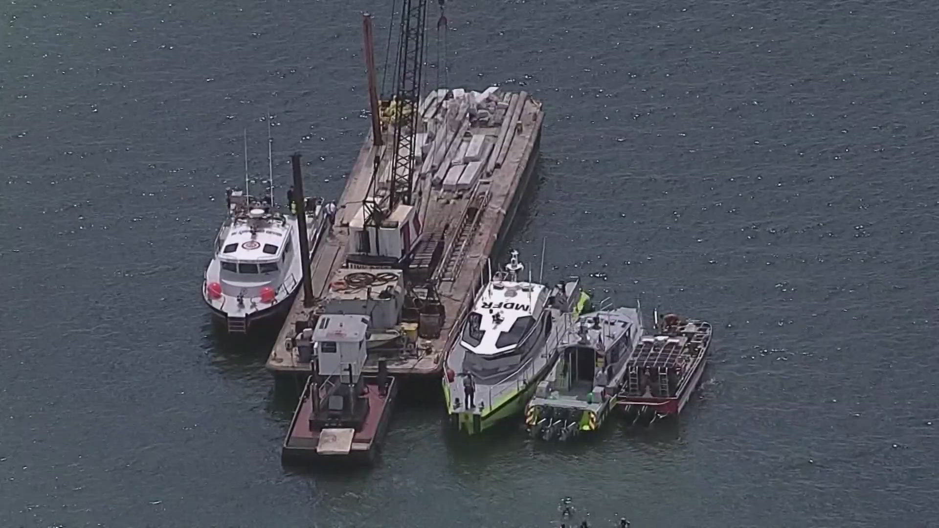 Officials didn’t immediately identify any of the victims or release a cause for the crash. Salvage operations began Tuesday.