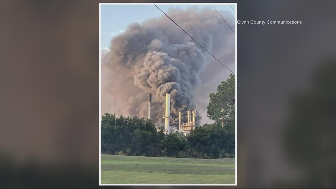 Explosion, massive fire at Symrise plant in Glynn County, Ga
