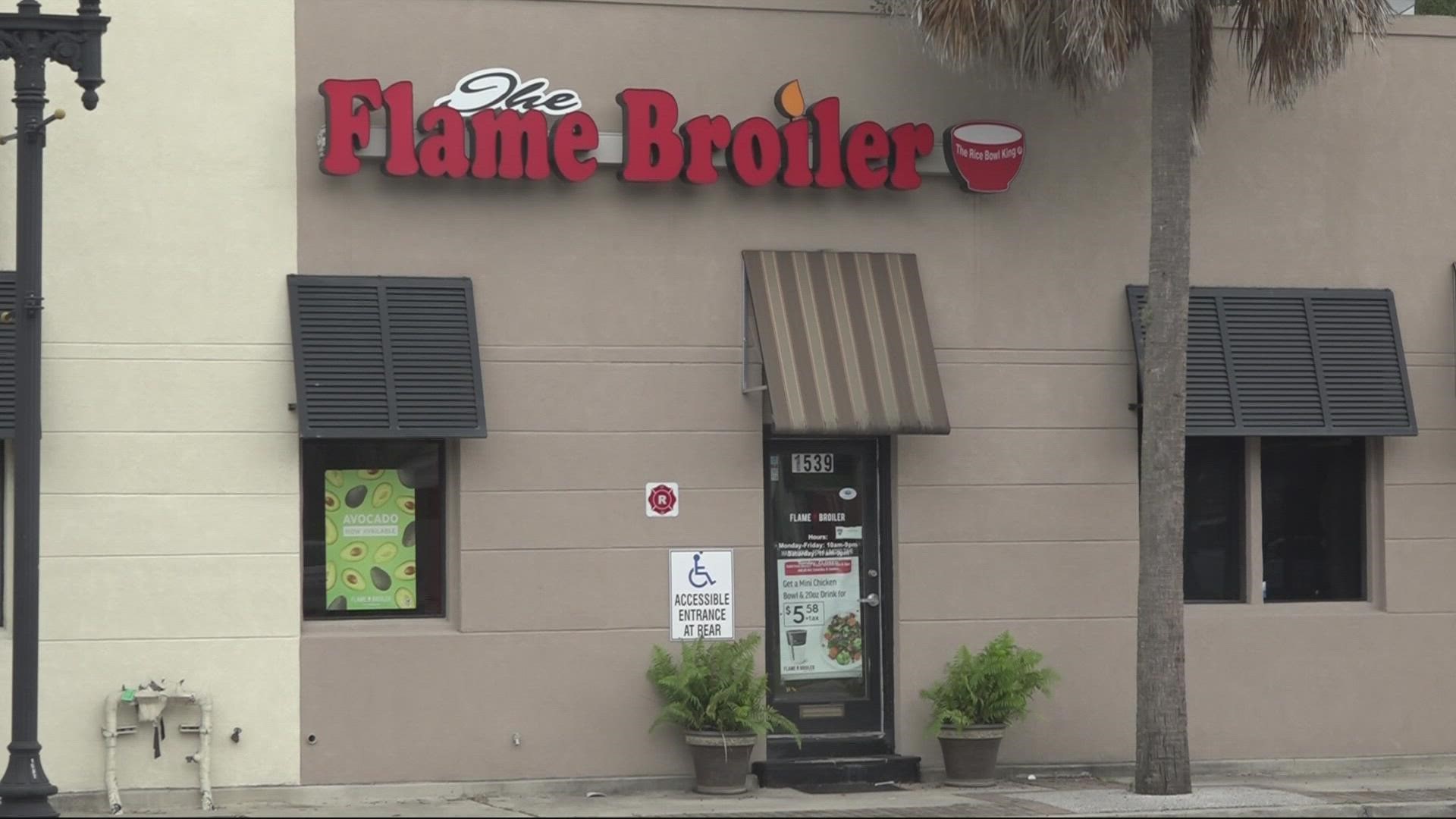 The manager of Flame Broiler has some things to keep in mind for future hurricanes.