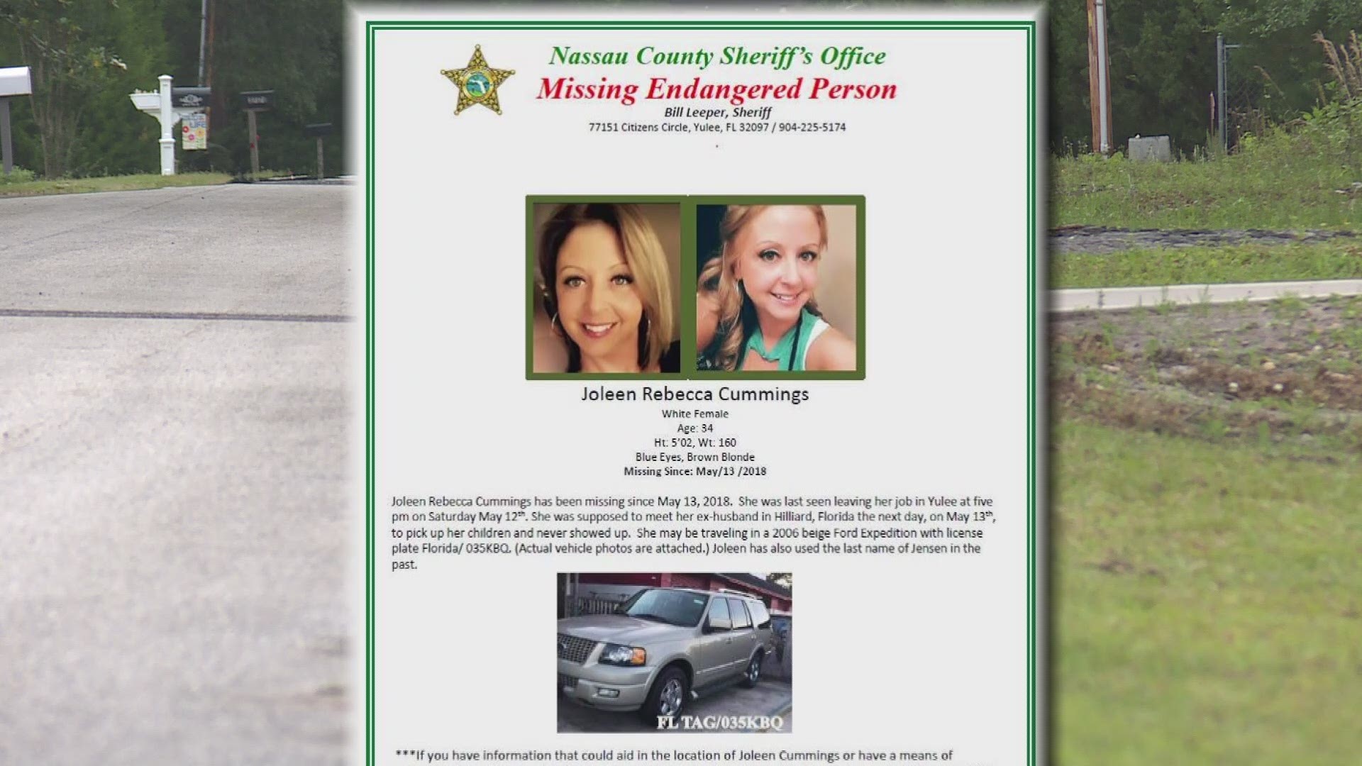 The mother and daughter of Joleen Rebecca Cummings, 34 who has been missing since Sunday talked with First Coast News' Nick Perreault on Wednesday. They're baffled by her disappearance and concerned for her safety.