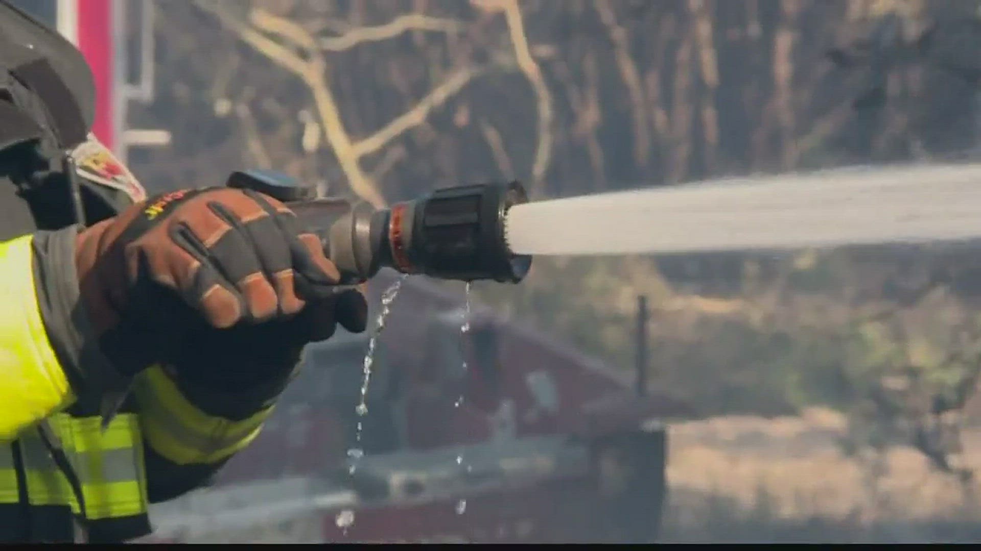 150acre wildfire in Brantley County destroys three homes, causes