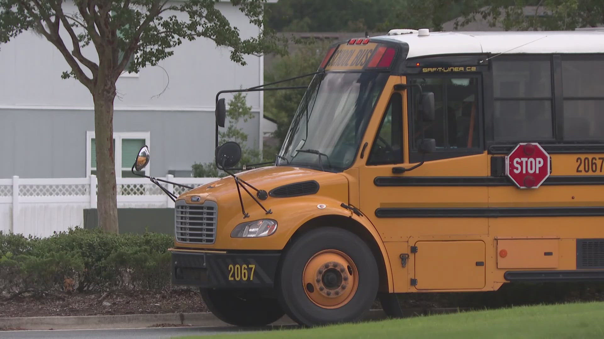 USA ストリート看板　SCHOOL BUS School Bus San Diego California United Stock Photo