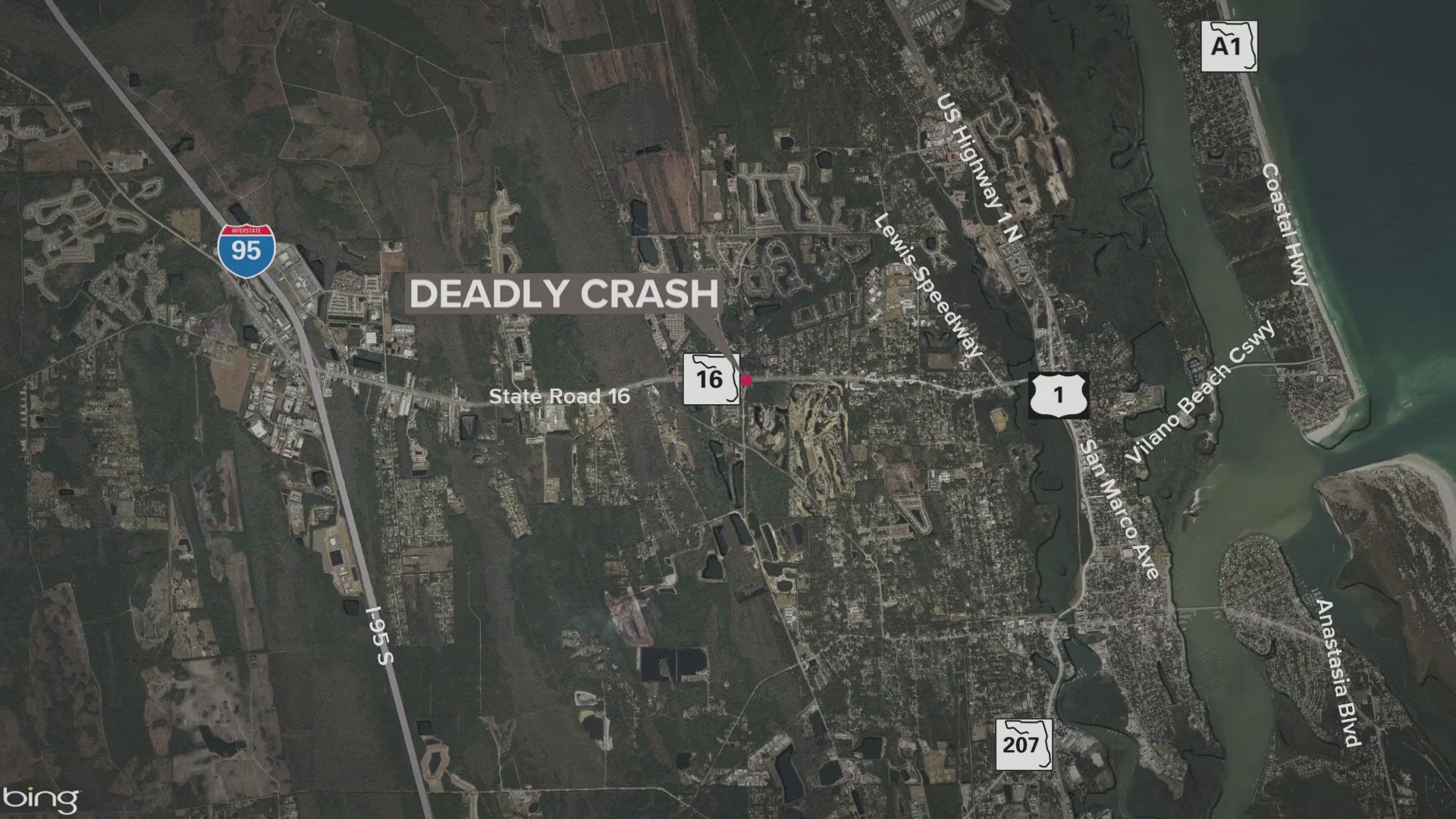 The crash happened Friday night near Kenton Morrison Road, according to the Florida Highway Patrol.