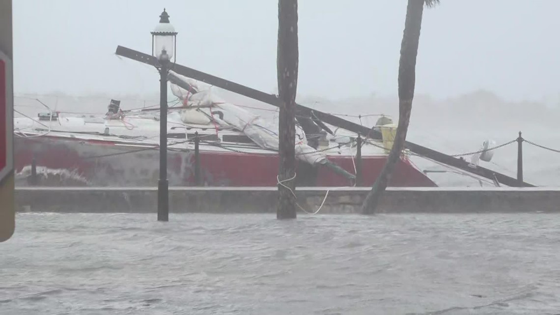 Damage, flooding along the First Coast during Tropical Storm Ian