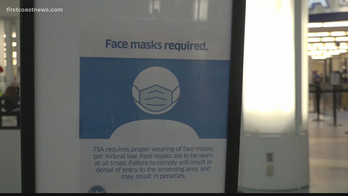 'Halleluiah': Passengers At JAX airport talk lifting of mask mandate