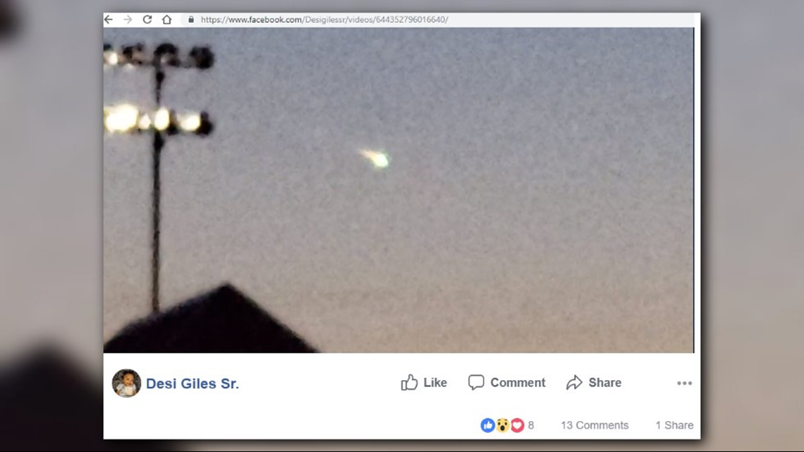 Video Mysterious Green Flash Spotted In The Sky Thursday But What Was It 