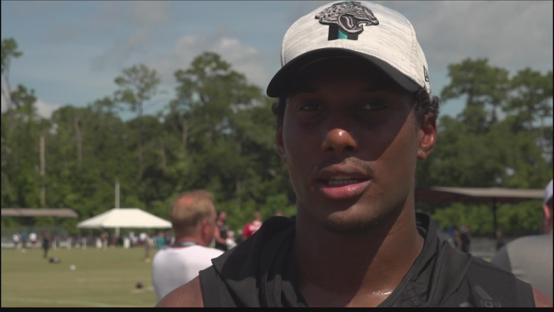 The Jaguars defense put out the clampdown having a great day a camp. Zay has his say, and looks forward to the season.
