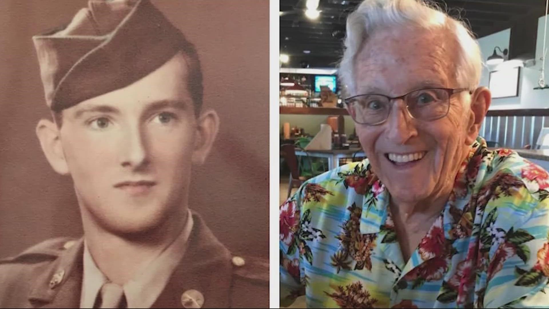 Corporal Stewart Conover joined the U.S.Army as a young man then fought in D-Day and the Battle of the Bulge. But we've lost him now, after a life of service.