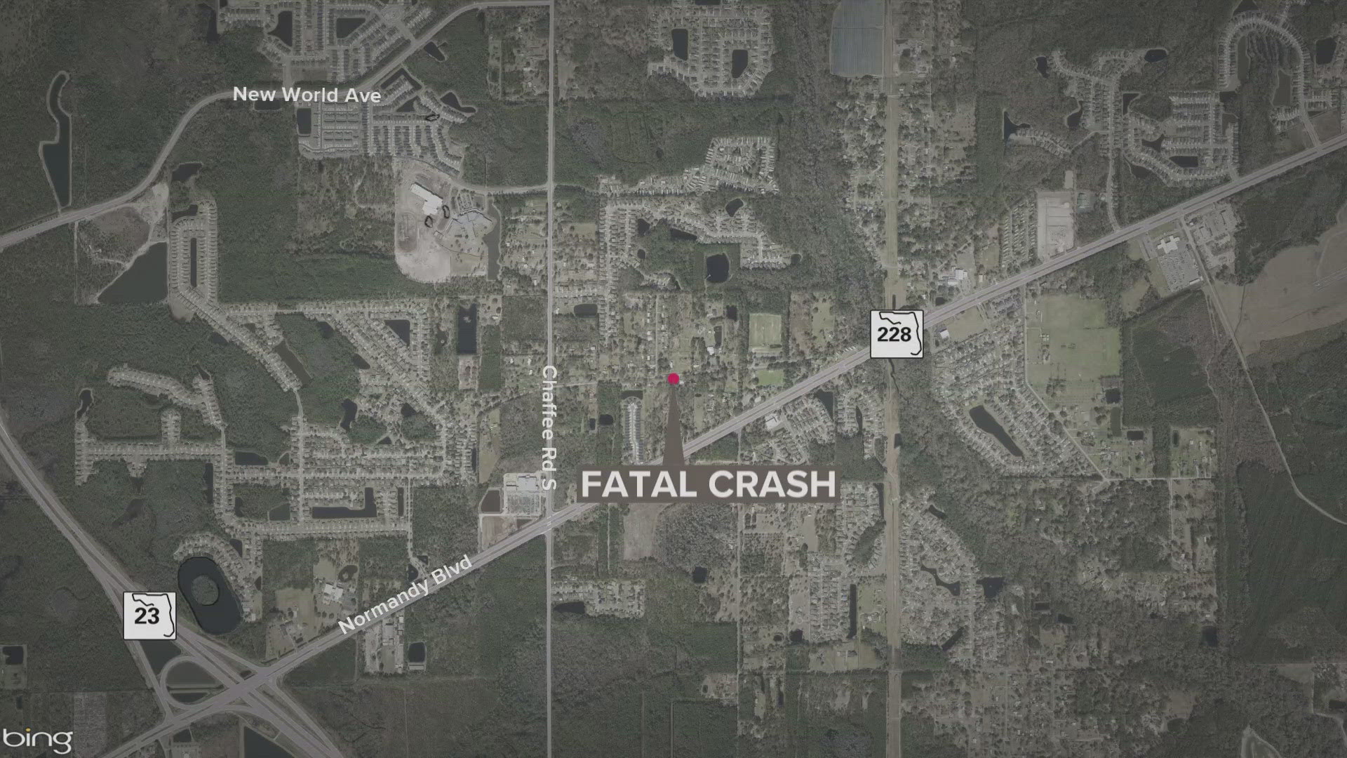 A man in a wheelchair was fatally struck by two vehicles on Jacksonville's Southside Thursday night, JSO said, marking the 124th traffic death in the county in 2025.