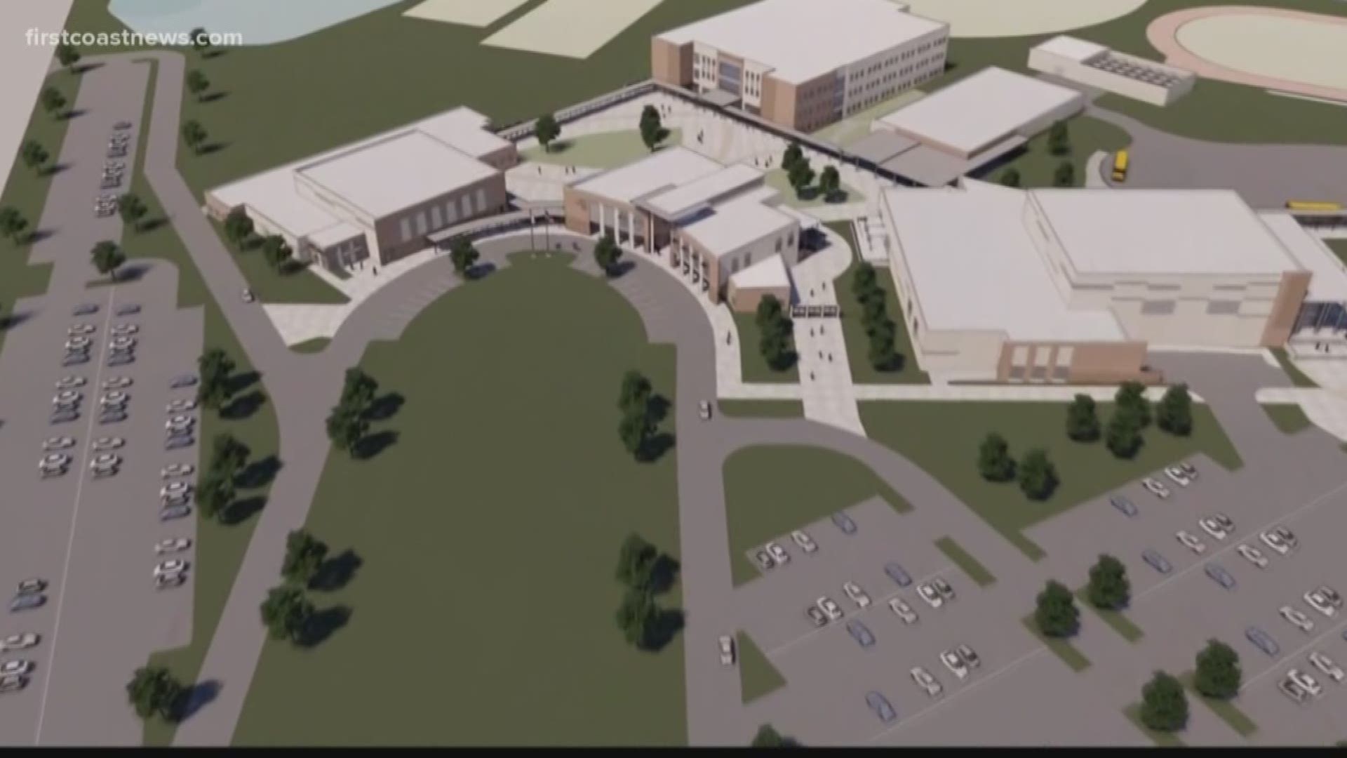 One parent says the new high school, expected to be finished in 2021, will cut down what could have been a 30 to 40 minute commute to Nease High School.