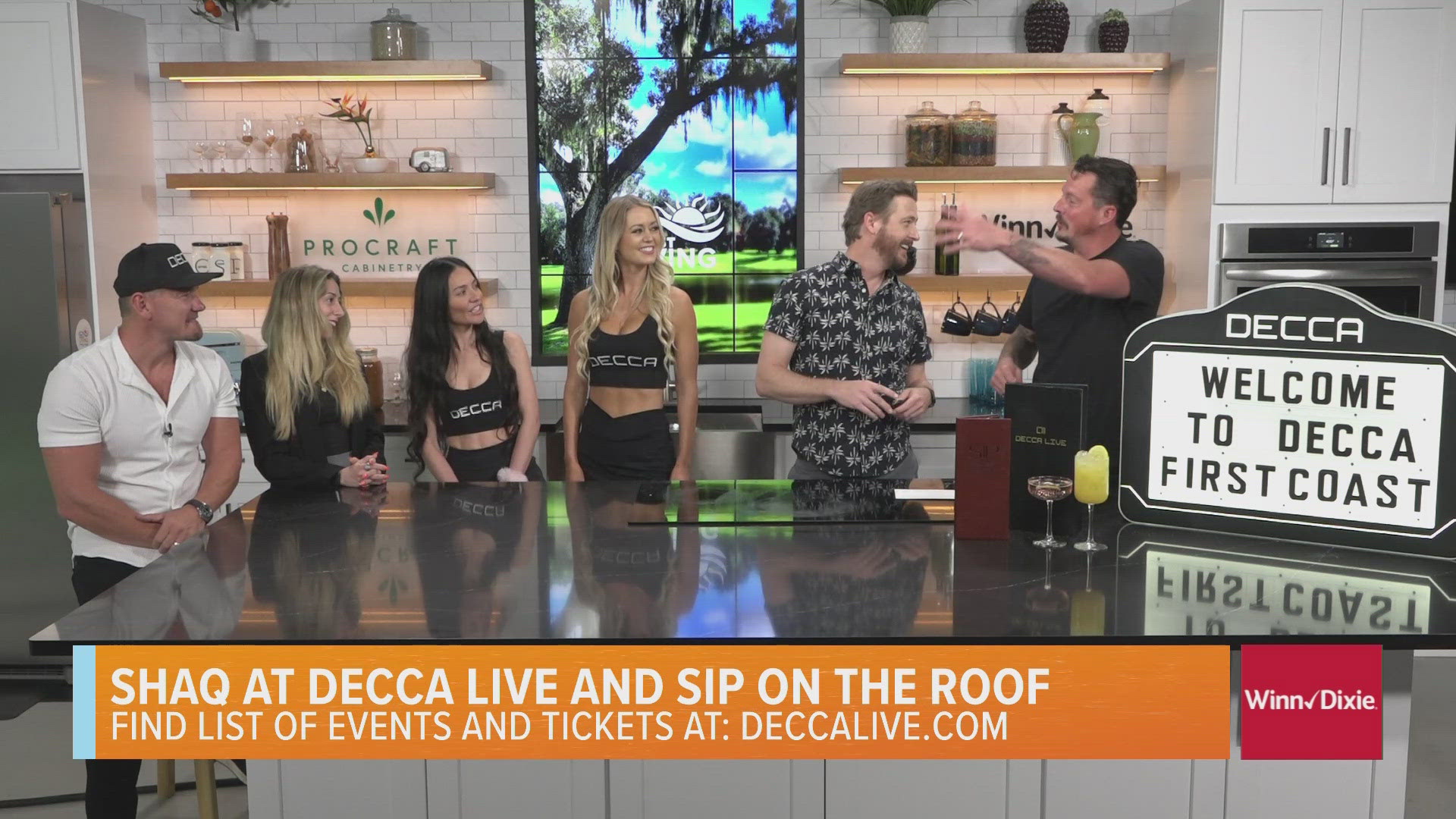 Find list of events and tickets at: deccalive.com 