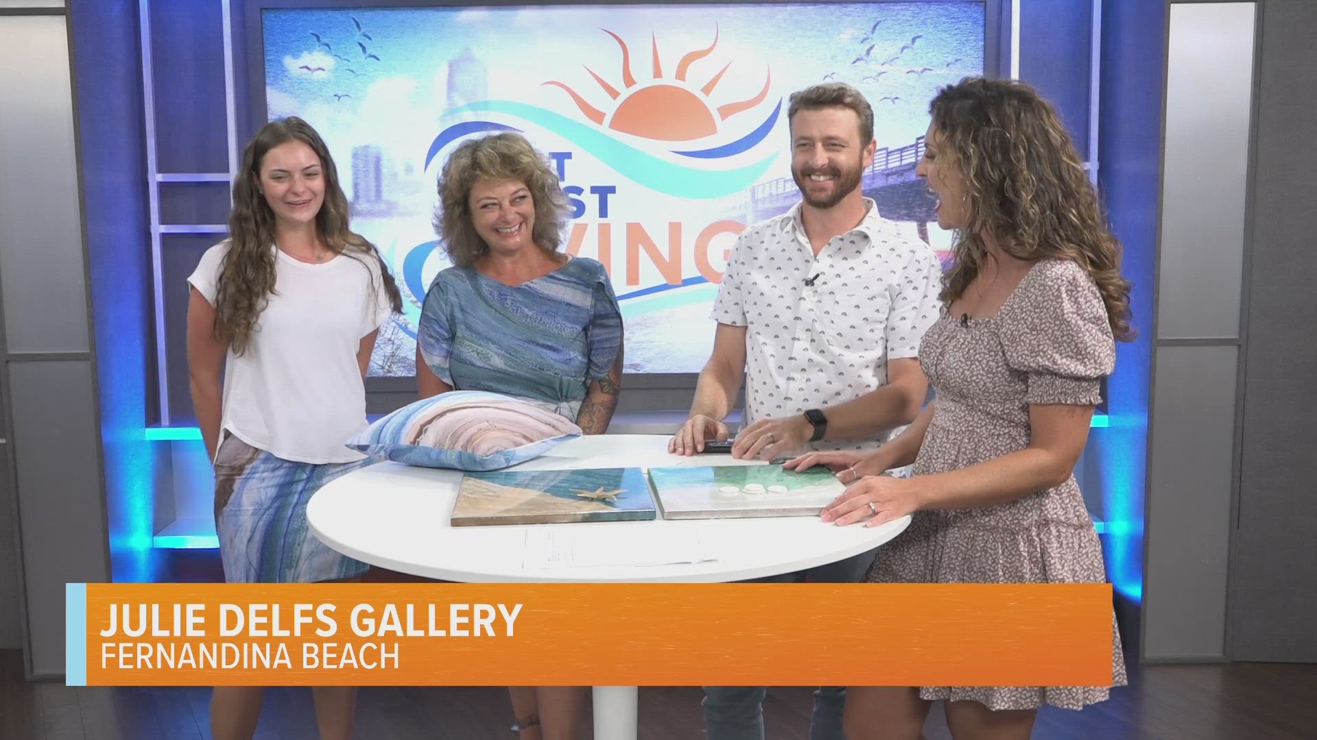 Talking all things art with Julie Delfs.