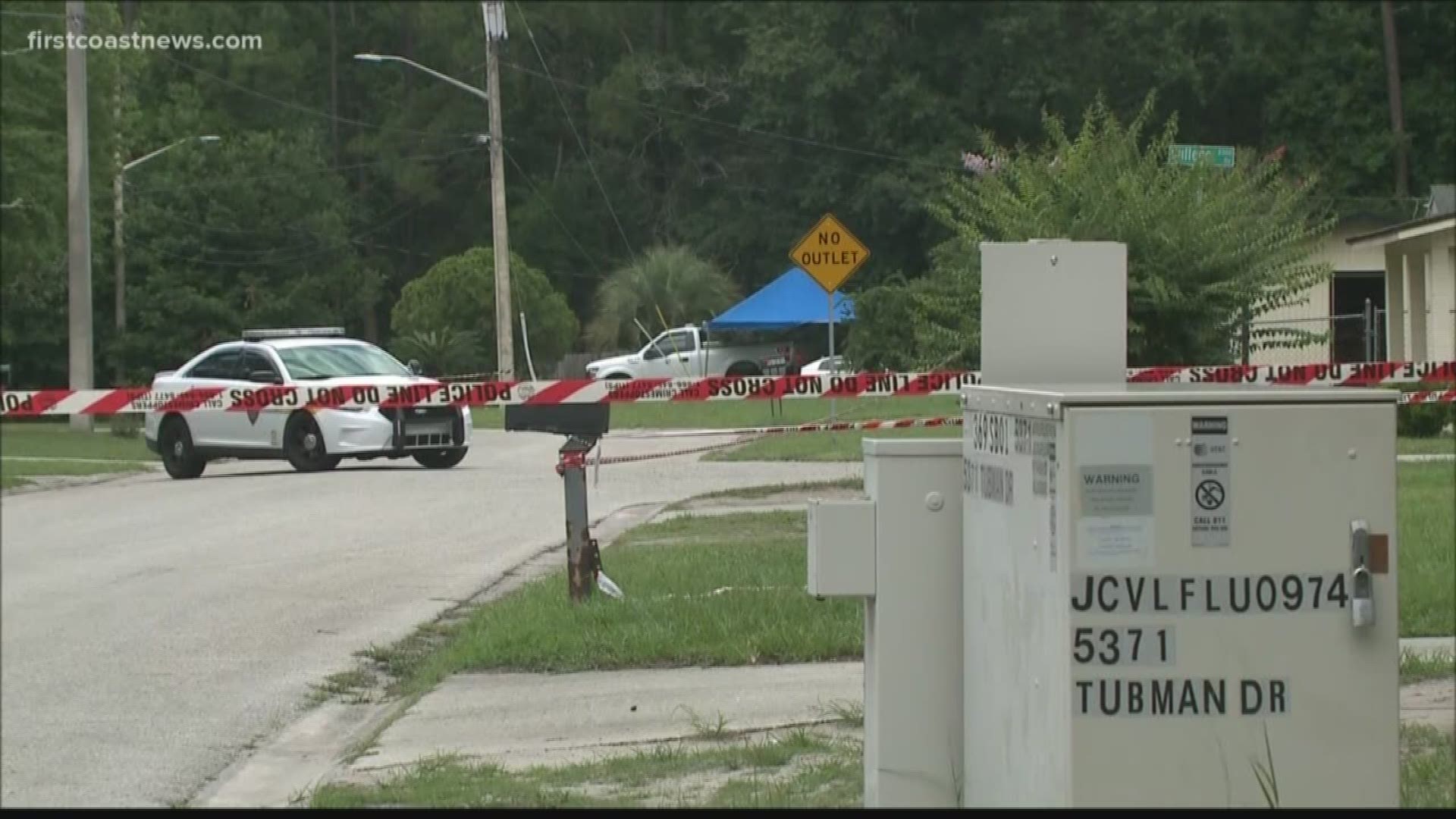 A suspected shooter is at large after a man was shot and killed in Northwest Jacksonville on Saturday.