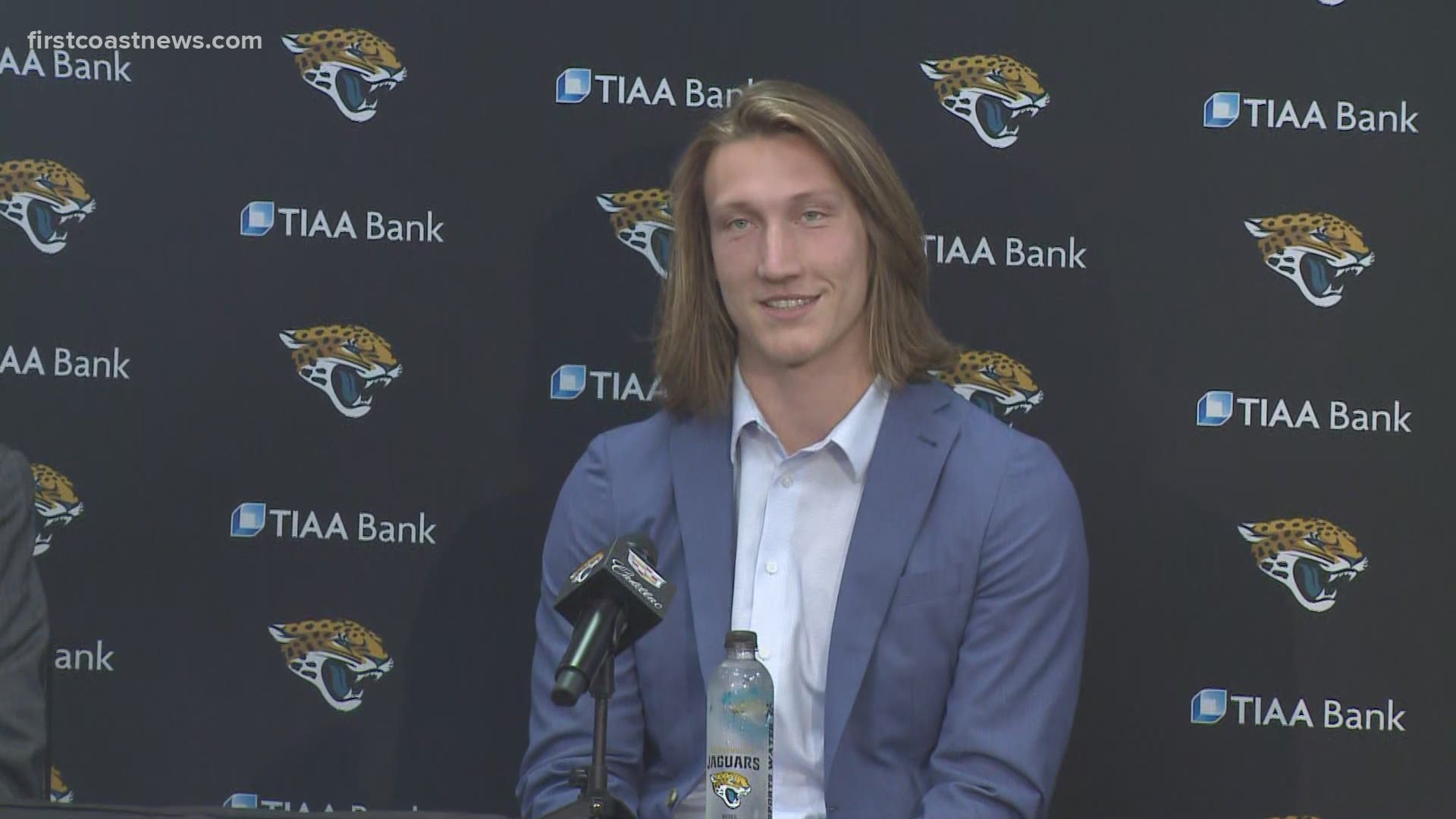Trevor Lawrence was asked about his favorite plays at Clemson with teammate Travis Etienne. The two were both drafted by the Jacksonville Jaguars.