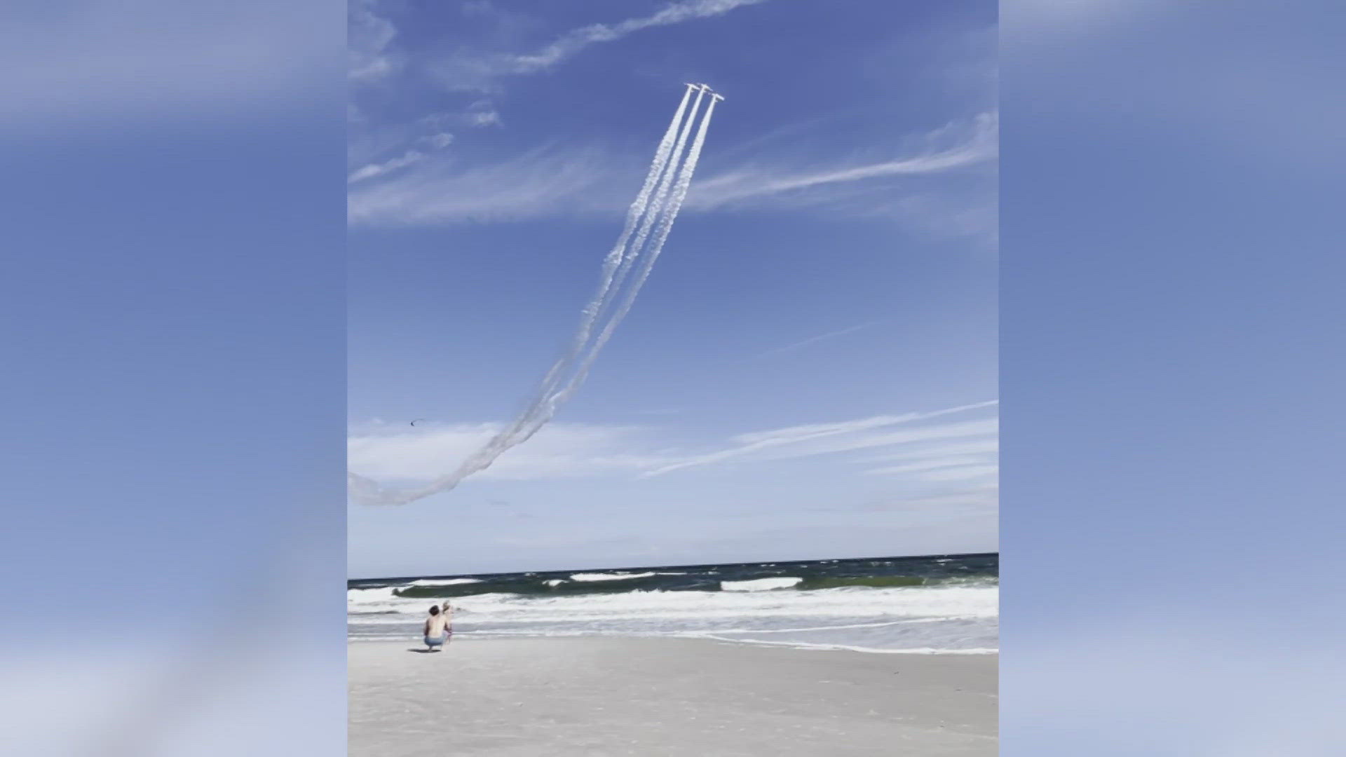 Day one of the Jacksonville Beach Sea and Sky Air Show is officially in the books — but it ended a bit earlier than some spectators expected.
