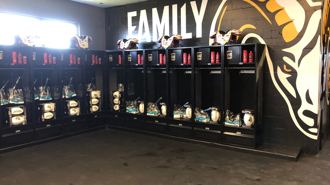 Jaguars locker room renovations