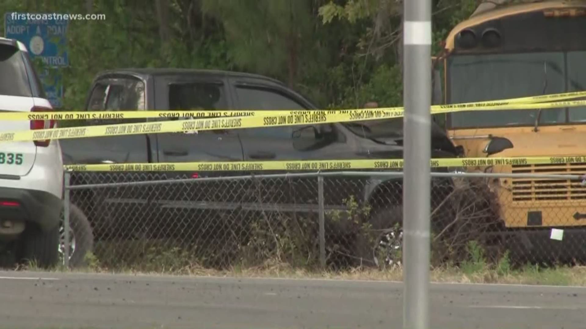 One man is dead after a police chase in St. John County ended in a shootout with deputies.