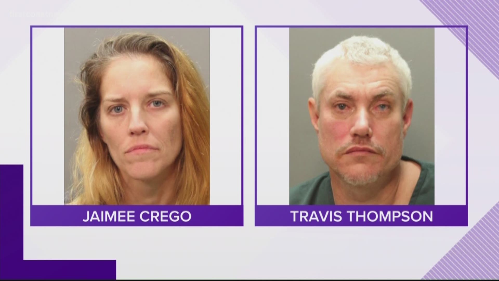 Travis Thompson and Jaimee Crego are wanted on charges of burglary and possession of burglary tools, according to JSO.
