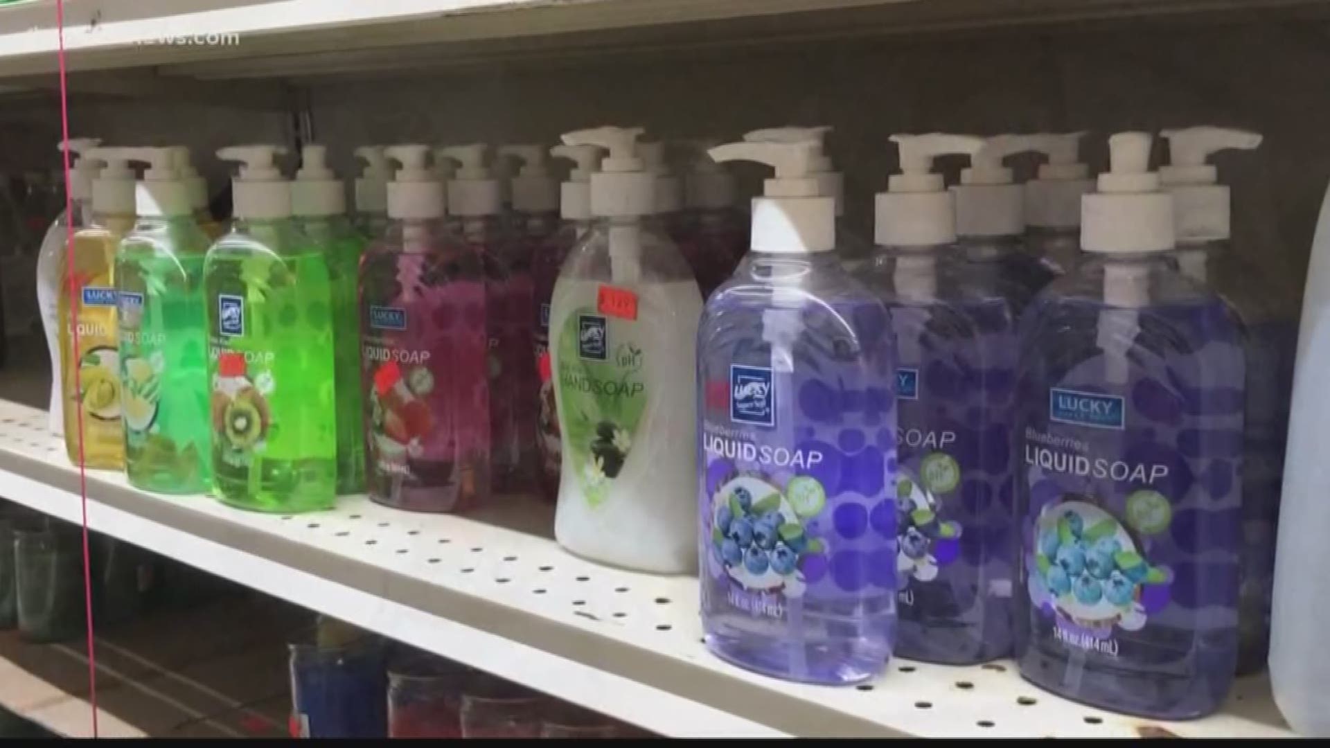 Some people report hand sanitizer prices surging into the $60s.