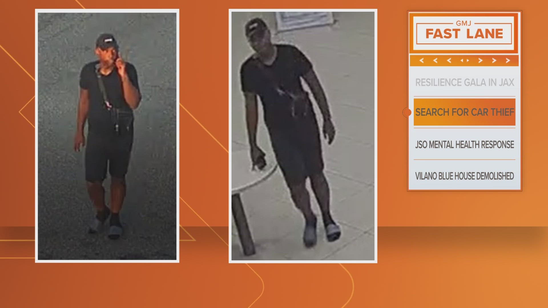 The man is accused of stealing a white Jeep Compass off the lot of a car dealership. If you have any information on him, call Crime Stoppers at 1-866-845-TIPS.