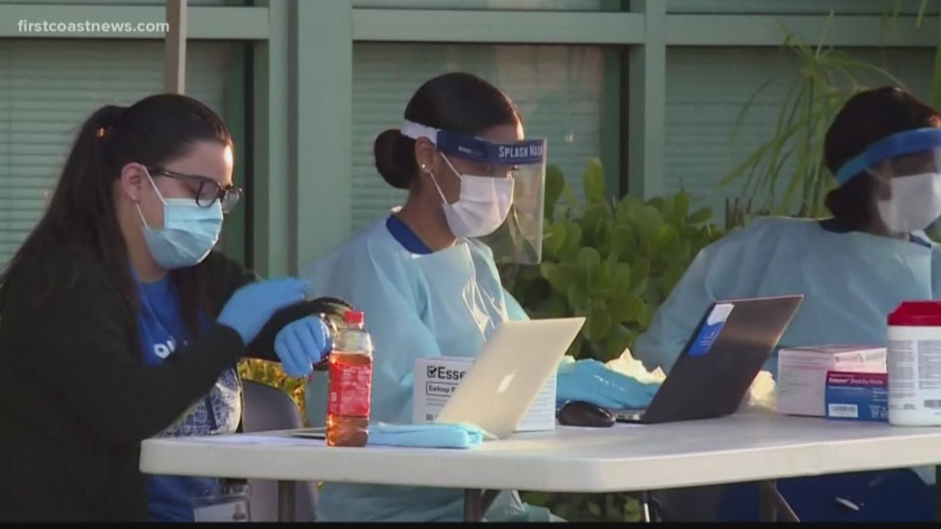Tech company using 3D printers to create face shields for health care workers.