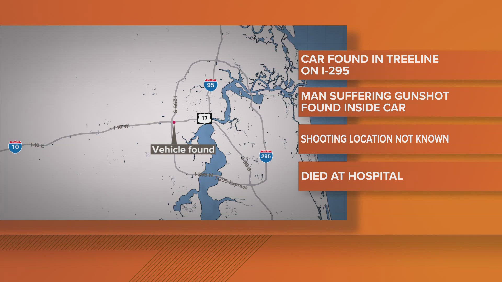 Detectives with the Jacksonville Sheriff’s Office Homicide Unit and Crime Scene Unit have responded and are conducting the investigation.