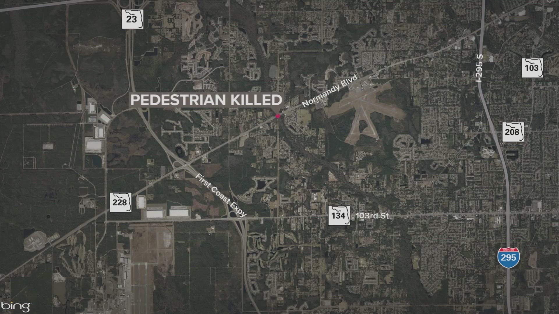 This marks the 10th pedestrian killed in Duval County this year.