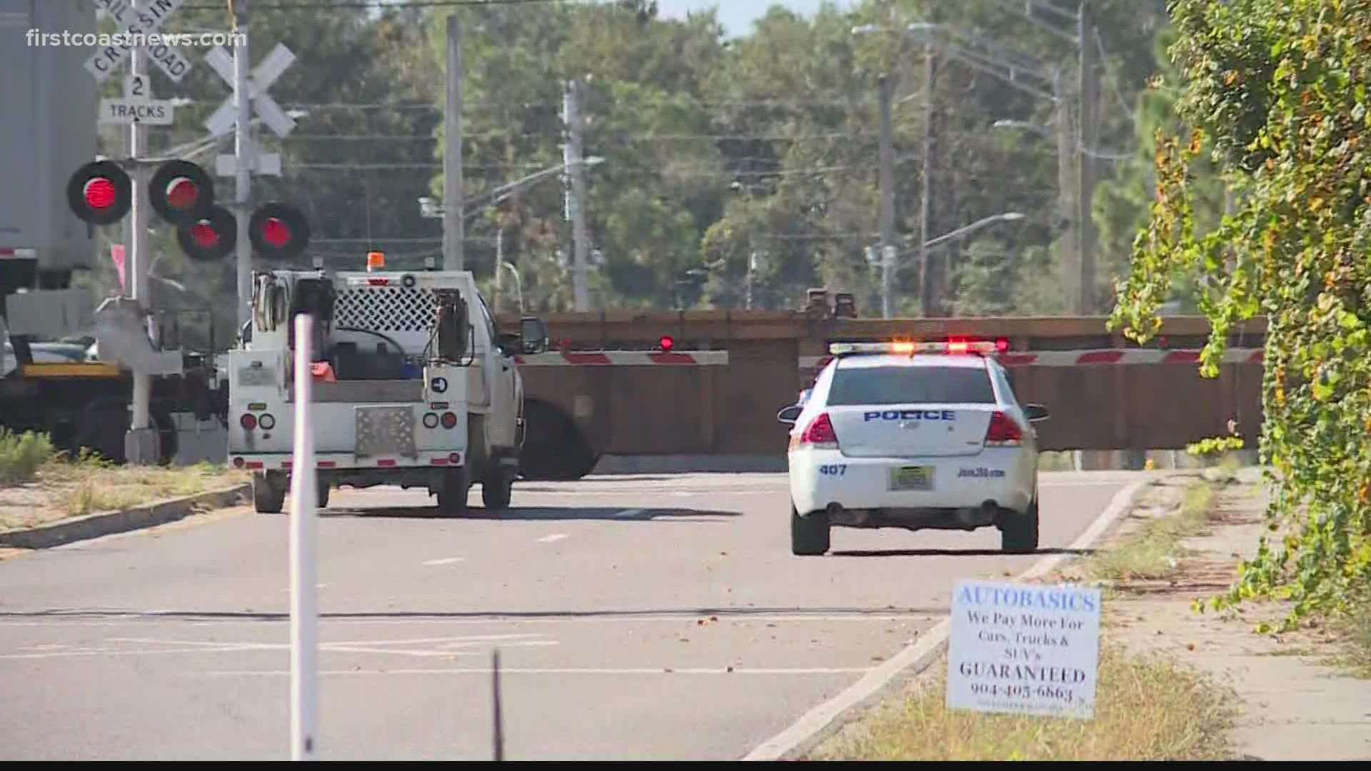 One person is dead following a train versus pedestrian crash on Monday in the Avenues area, according to the Jacksonville Sheriff's Office.