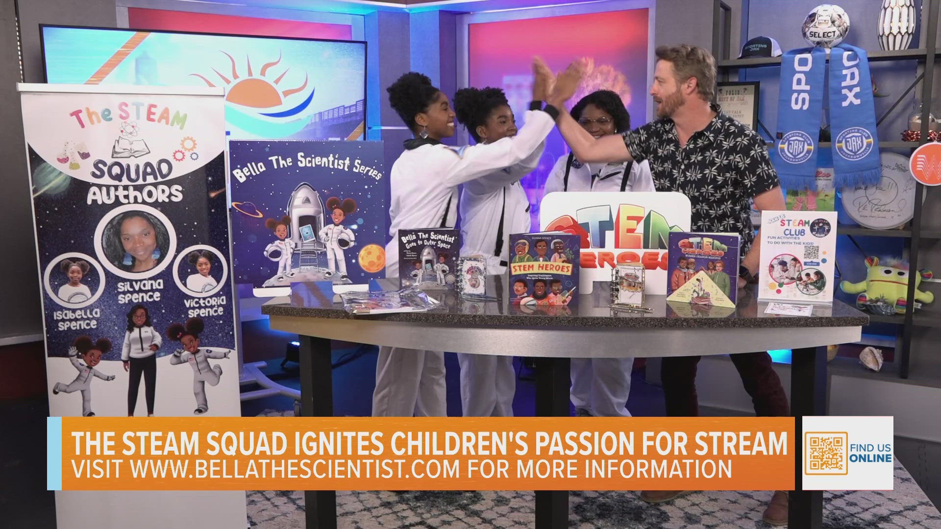 The STEAM Squad ignites children's passion for STREAM
