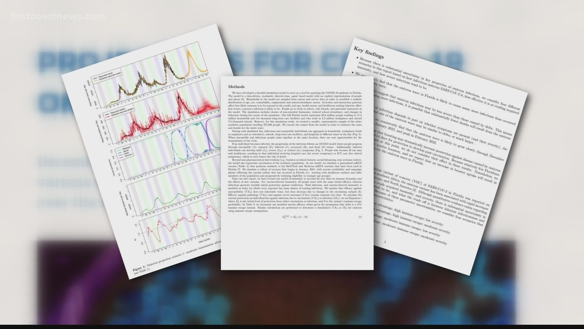 The study, authored by three UF employees, predicts fewer deaths from the omicron variant than what has been reported with the delta variant.