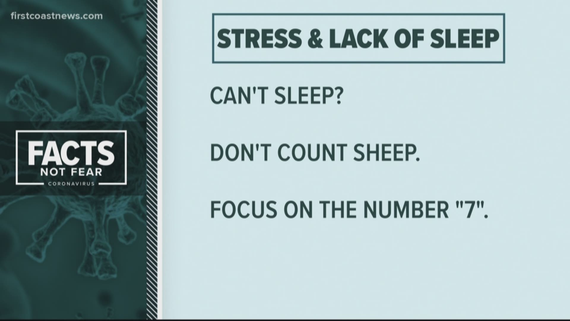 Can't sleep? Don't count sheep. Instead, think of the number seven.
