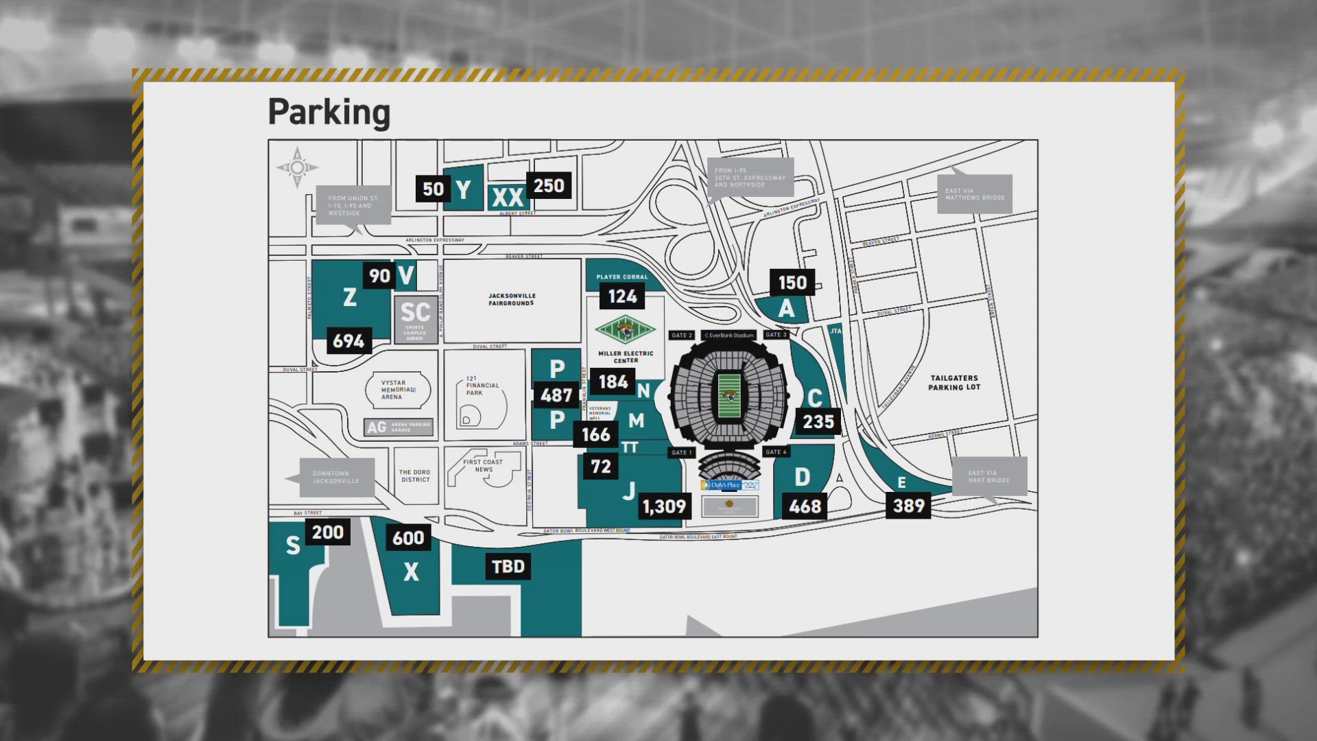 Parking options are subject to change due to pending negotiations among the Downtown Investment Authority, mayor's office and city council.