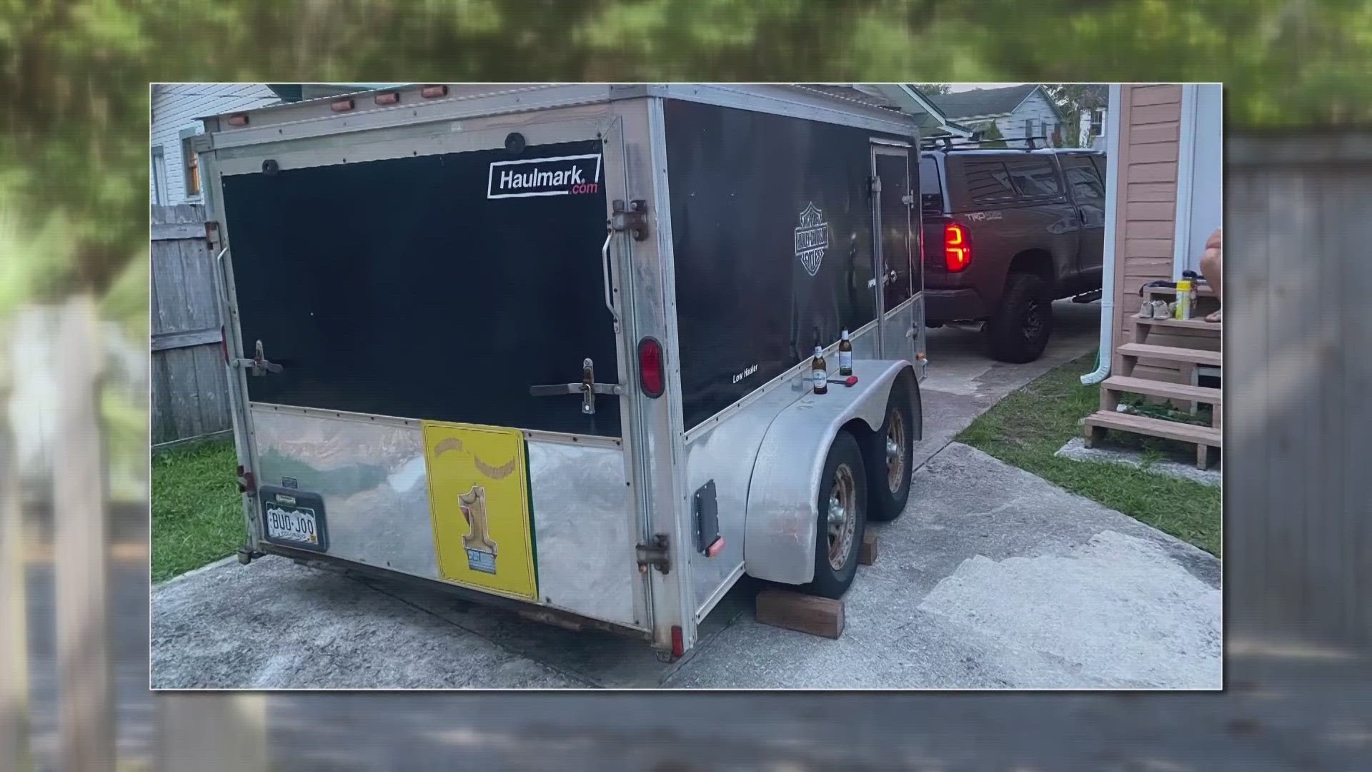 Trailer and tools stolen from contractor around the holidays.