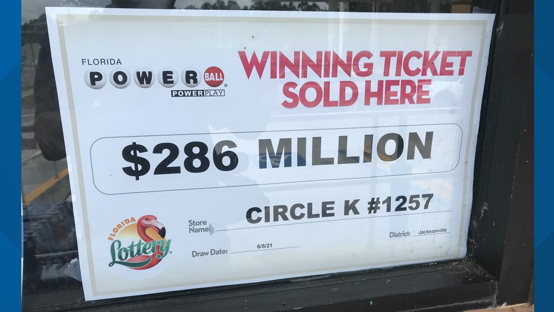 Trust claims $286 million Powerball ticket sold in Jacksonville