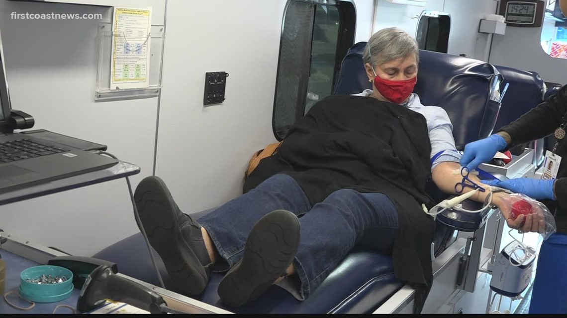 Local veterans volunteers times to help with blood crisis