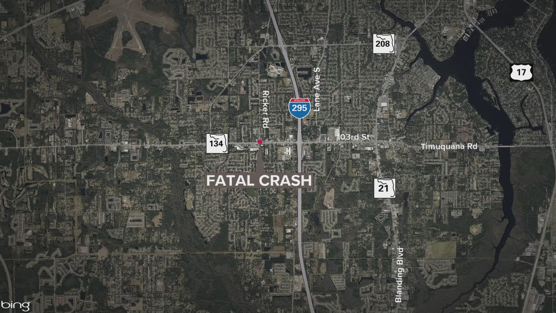 One person died and three others were injured after two cars crashed in Jacksonville. 

