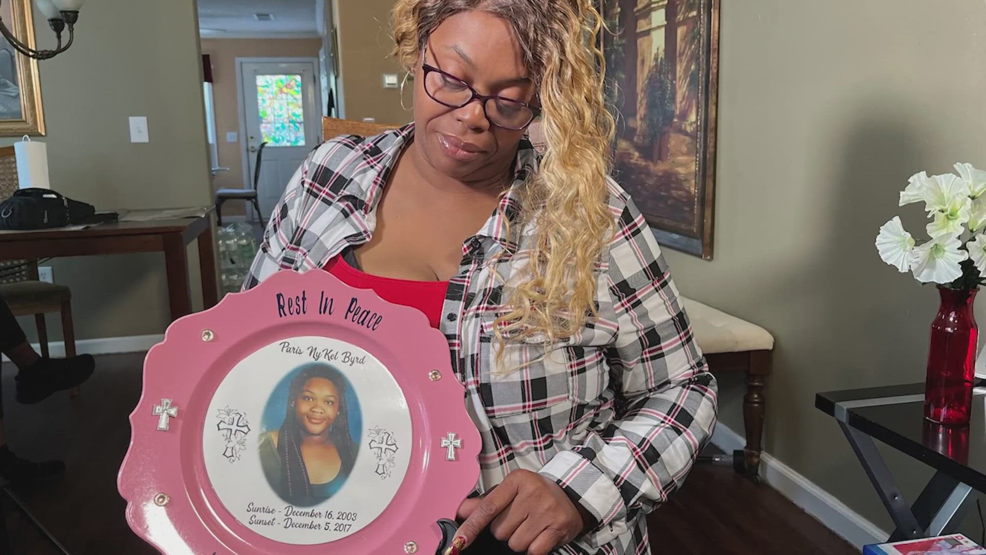 Paris Byrd died at the age of 13 after she collapsed during basketball tryouts at a St. Johns County middle school. Her mom thinks an EKG could have saved her life.