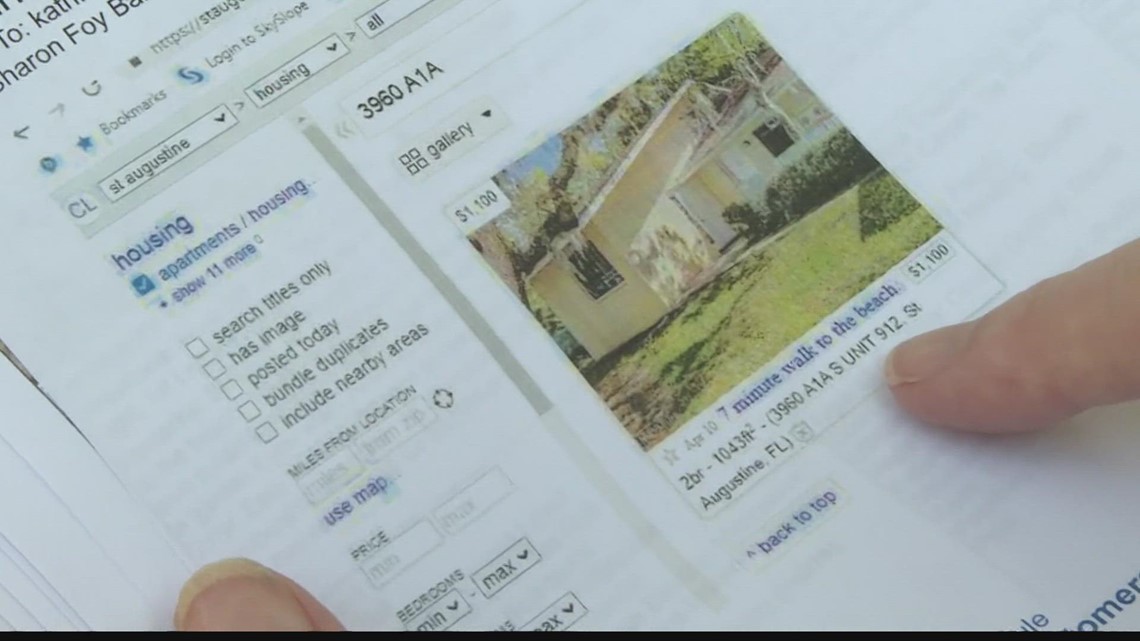 Multiple people fooled after scammer uses St. Johns woman's home to post false rental ad - Vimarsana News