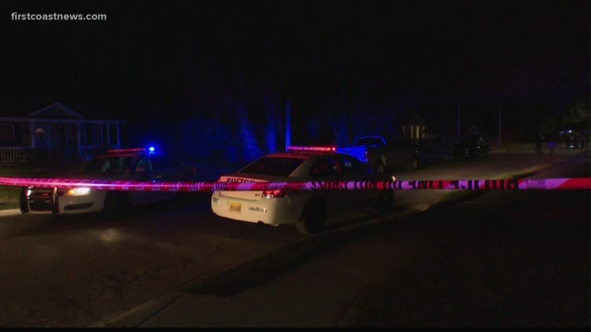 A 19-month-old girl is expected to be OK after she was shot in the leg on the Northside.