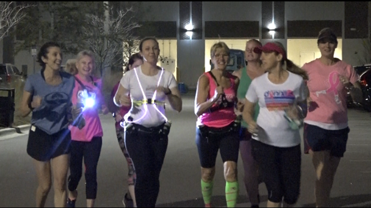 Breast cancer survivor rises before the sun to train friends for DONNA Marathon