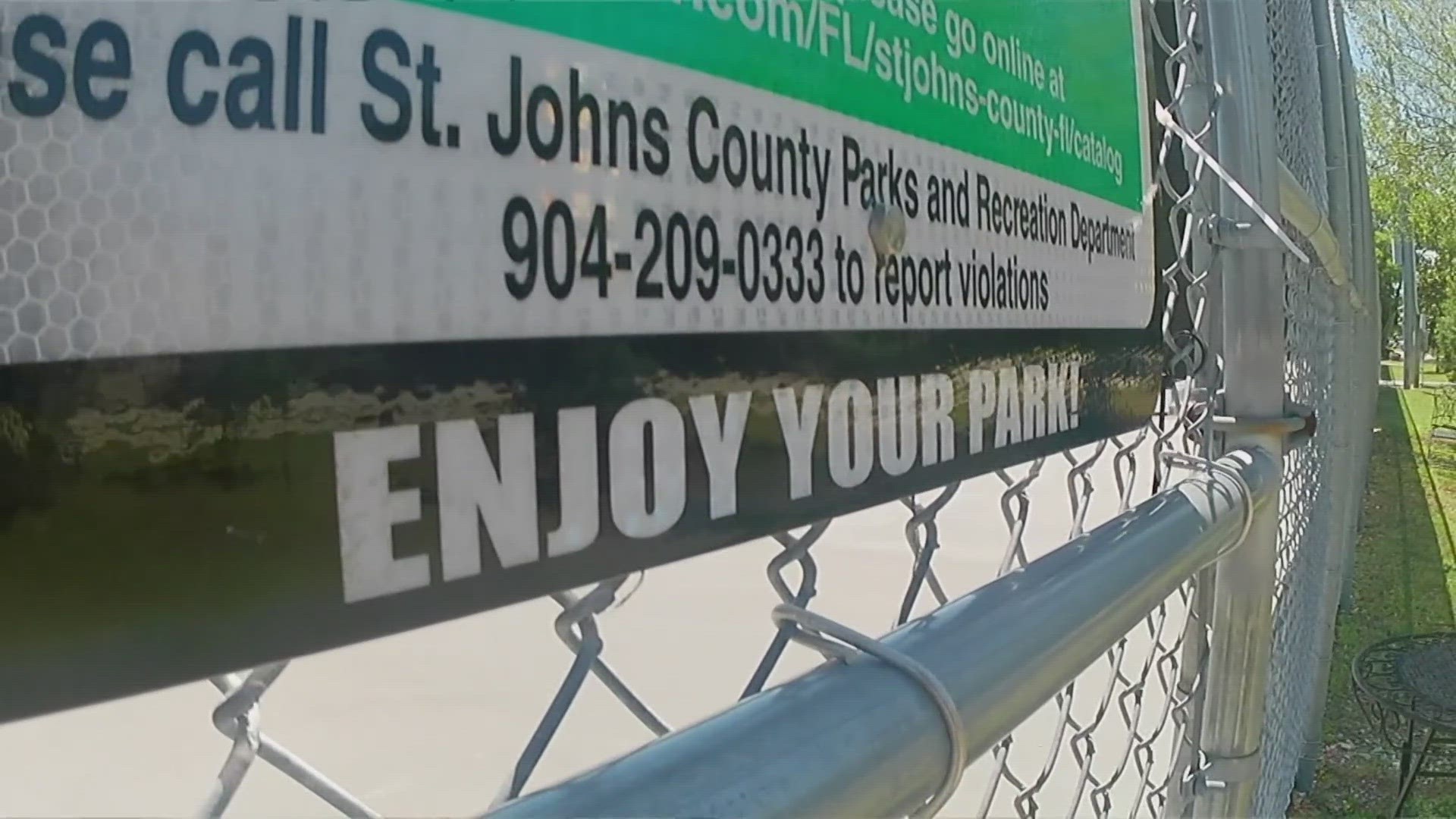 St. Johns County officials say the thousands of dollars they could've spent on upgrades and public events, went towards fixing and cleaning vandalized property.
