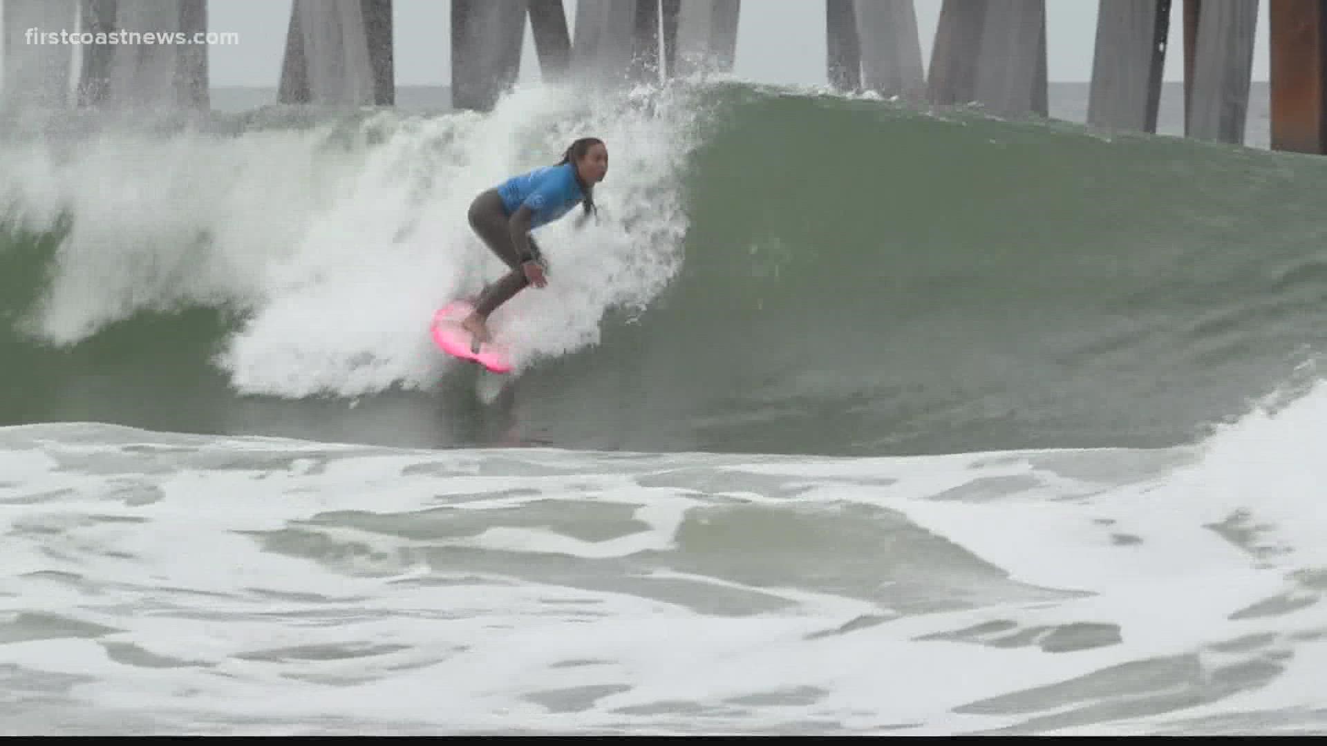Super Girl Surf Pro wanted to create a competition that showcase just how powerful these young surfers are.