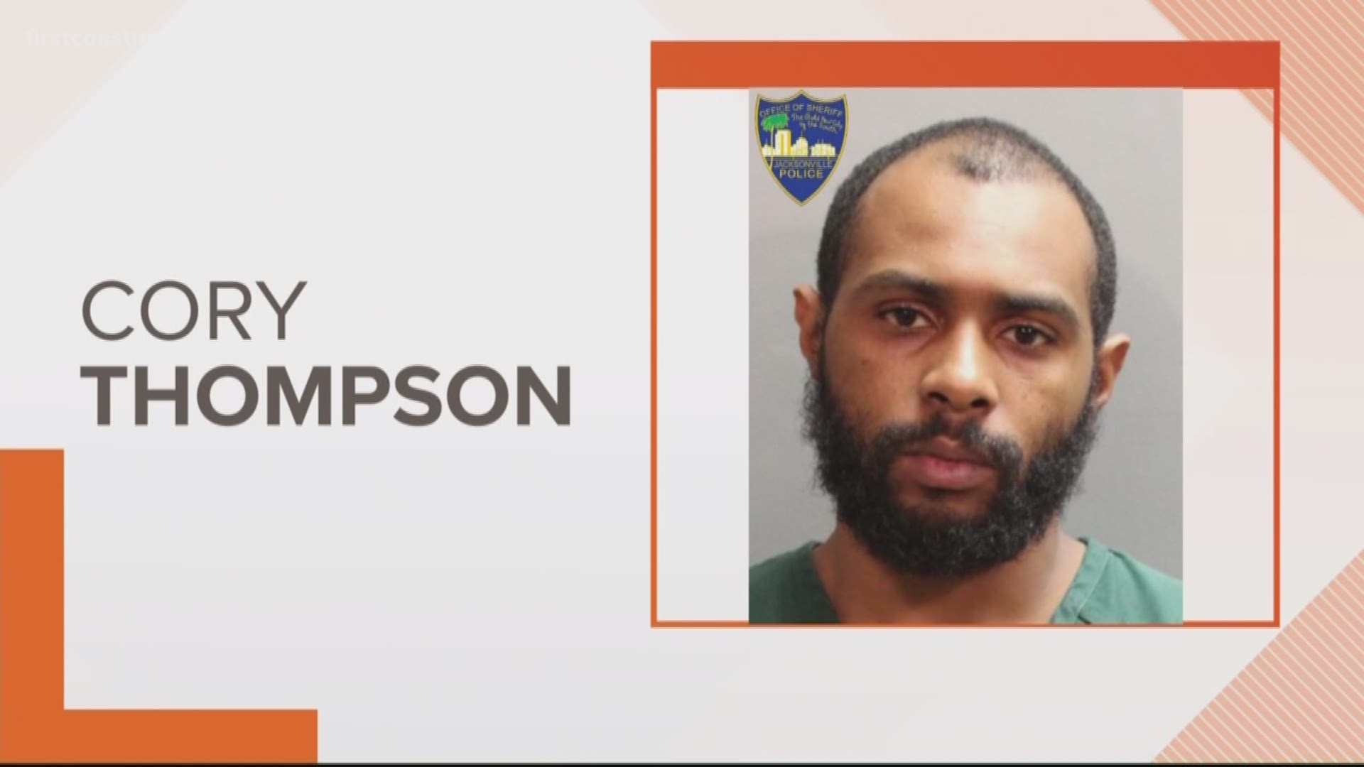 The Jacksonville Sheriff's Office has stated that Thompson knew the woman and was in an on-again-off-again relationship with her for the past two years. He has been charged with attempted murder and possession of a firearm by a convicted felon.