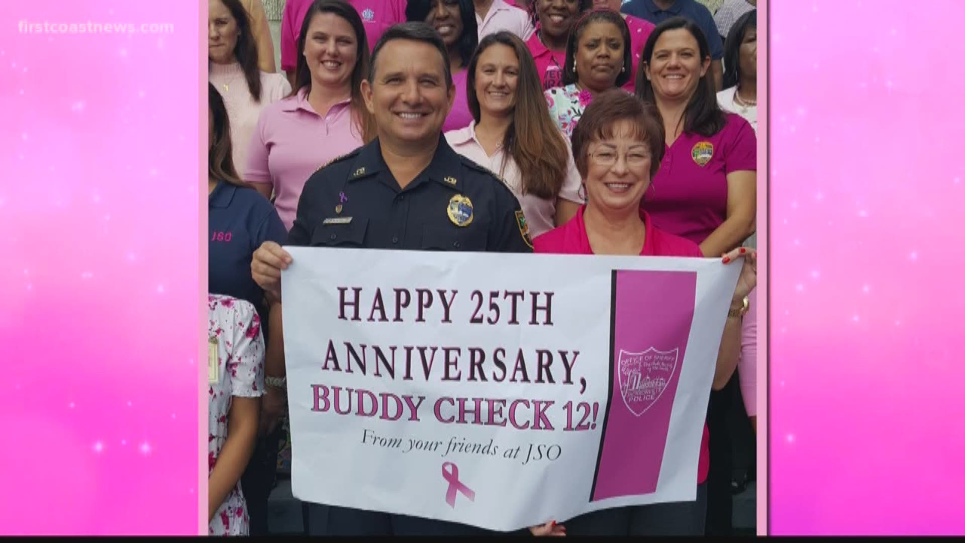 Jacksonville Sheriff's Office has been a supporter of Buddy Check for years.
