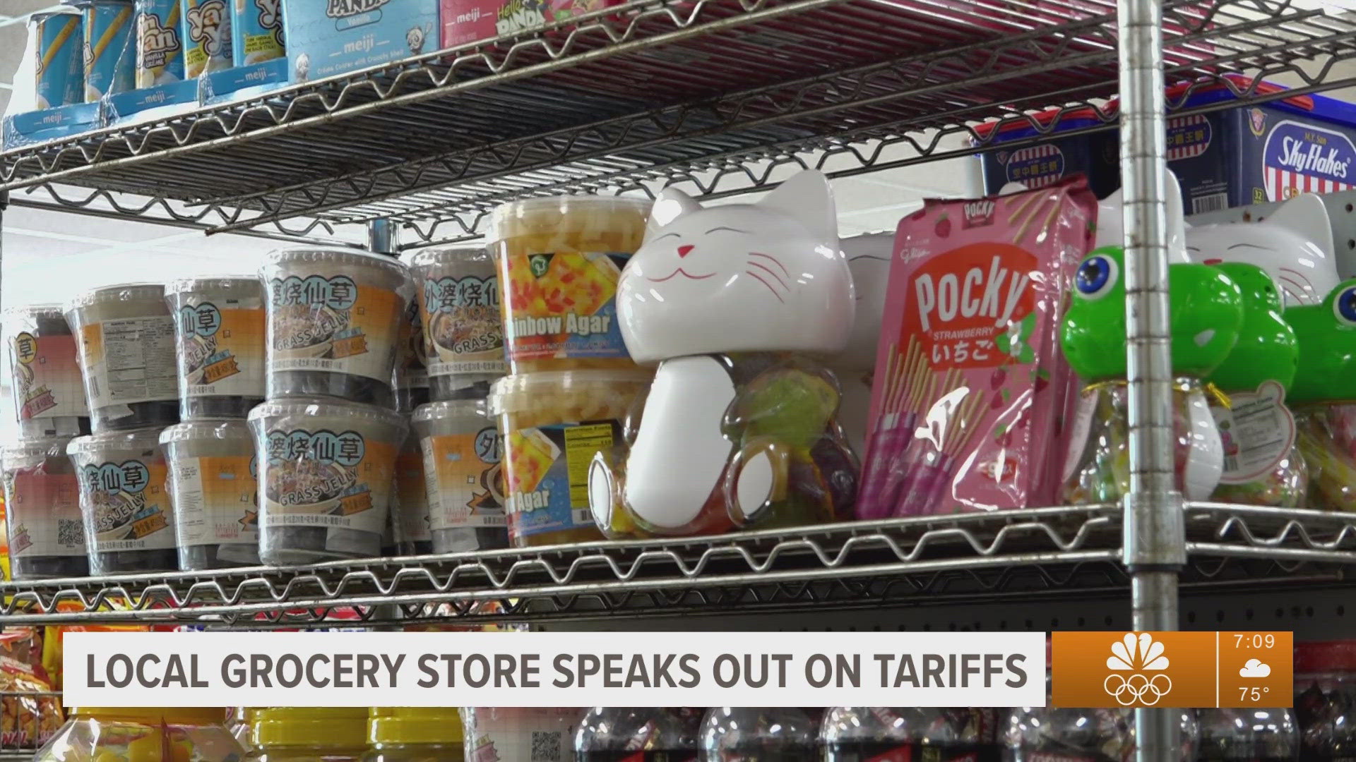 One Jacksonville shop owner shares how current tariff rates have made it even more challenging to keep their shelves fully stocked and their prices reasonable.
