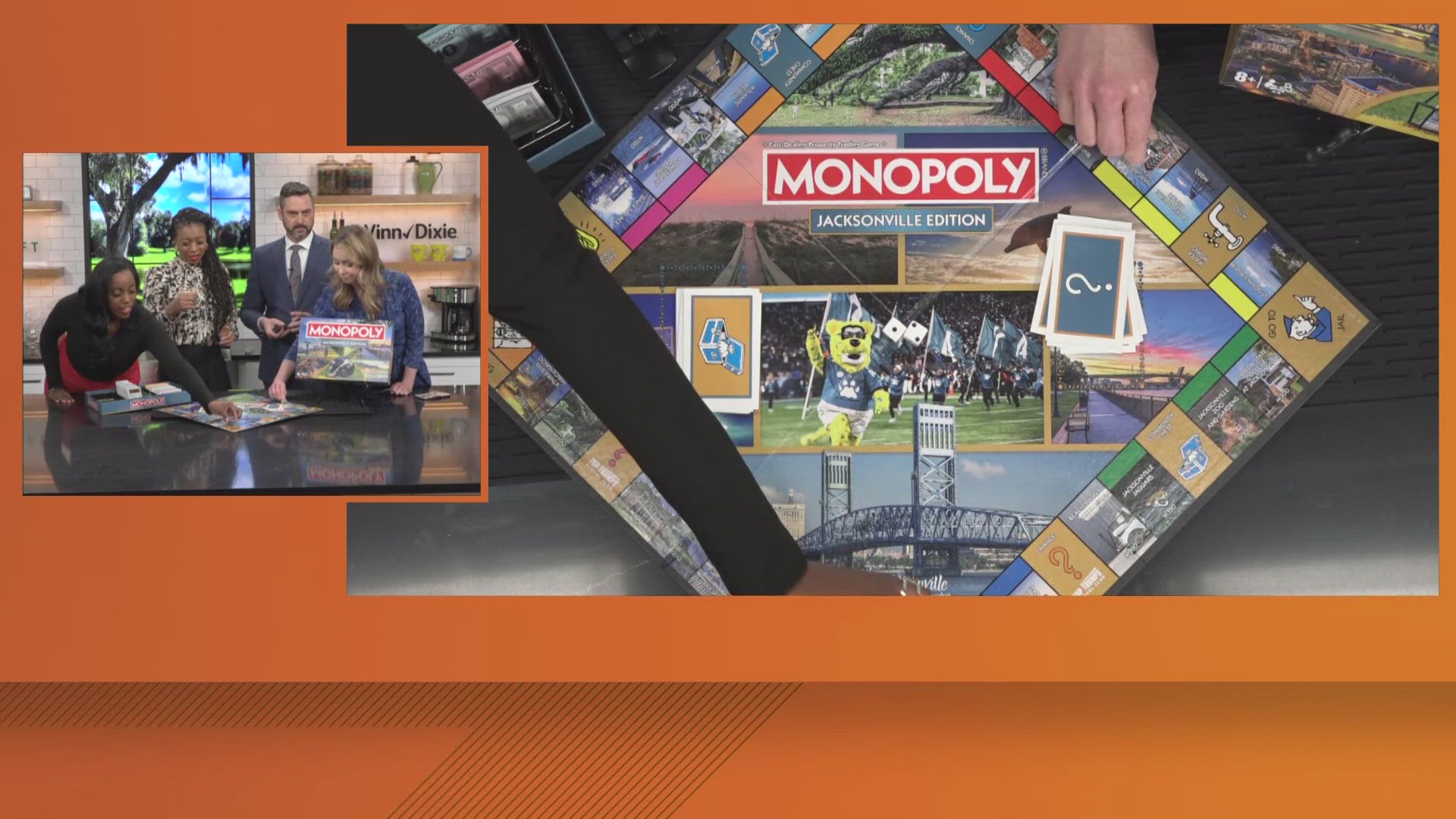 The new board game features places ranging from the Jacksonville Zoo and Gardens to the Friendship Fountain to Bono's Pit Bar-B-Q.