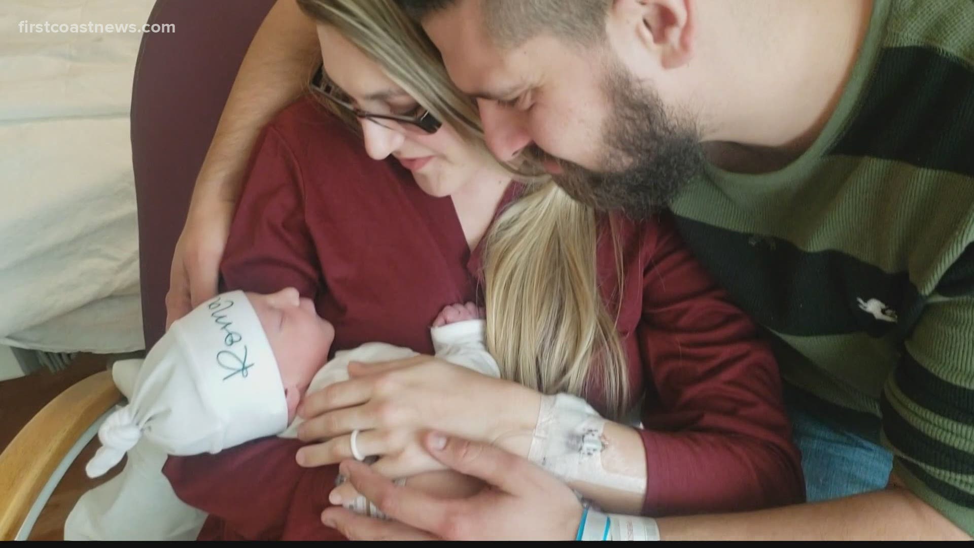 First baby of 2021 in Jacksonville born at Baptist South