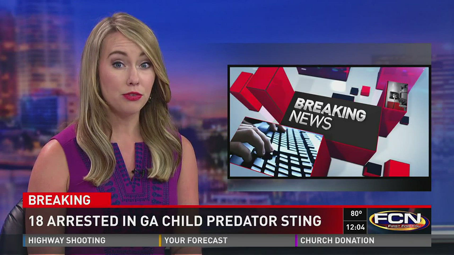 18 arrested in GA child predator sting