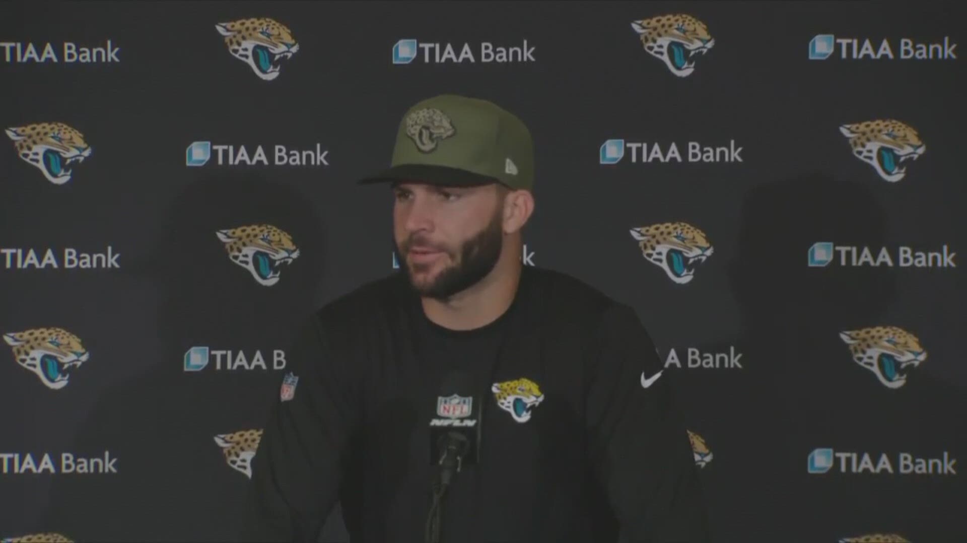 Jaguars QB Blake Bortles says "this is not a team that should be losing games like this," after the Jags lost to the Colts 29-26.